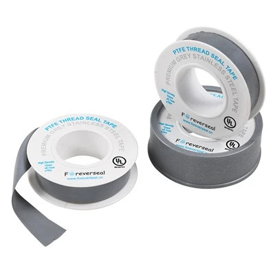 Gray Stainless Steel Ptfe Thread Seal Tape sample